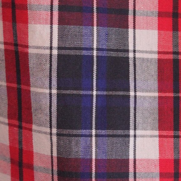 Guess(R)  Classic Sportswear Men's Red, White & Blue 100% Small cotton shirt - Picture 3 of 10